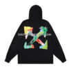 OFF WHITE Hoodie - Negro