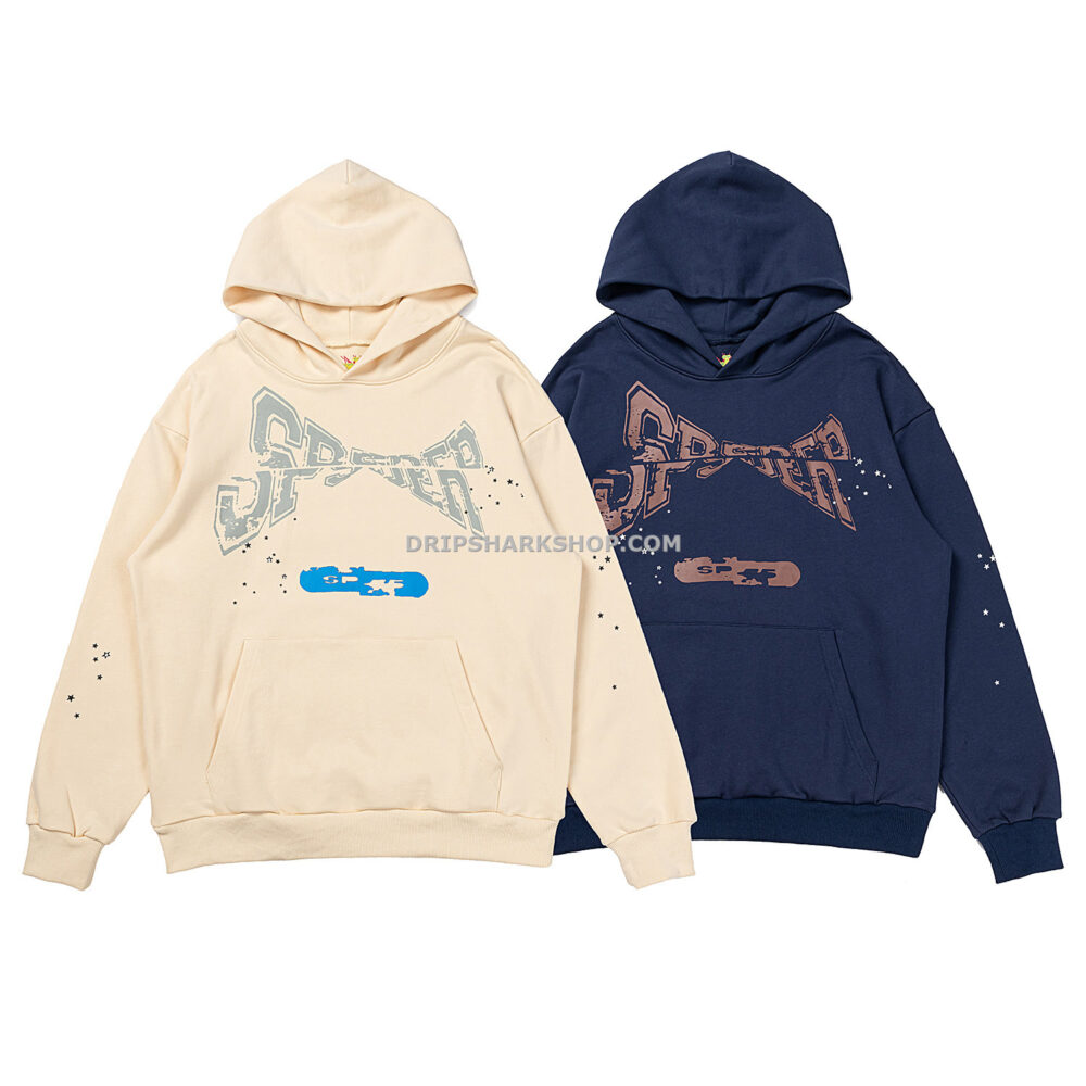 SP5DER Hoodie - Azul