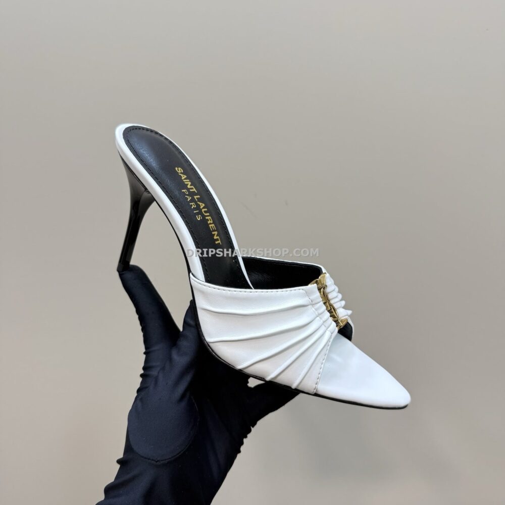 Tacones de mujer YSL - Blanco