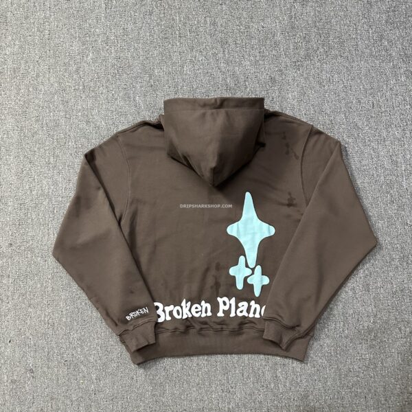 BROKEN PLANET Hoodie - Marrón