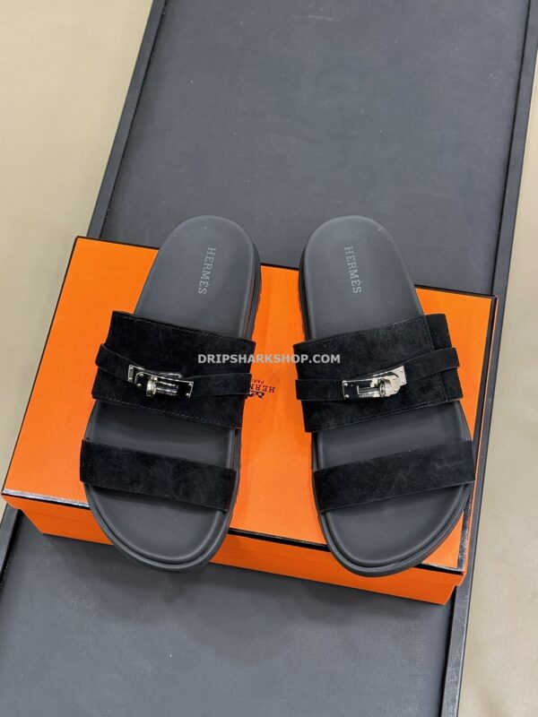 Sandalias Hermes - Negro