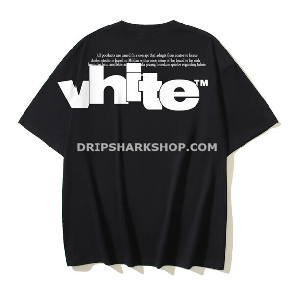 74fe8296 OFF WHITE T-shirt - Negro