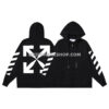 OFF WHITE Hoodie - Negro