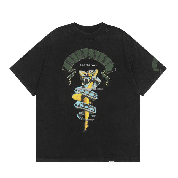 Camiseta REPRESENT - Negro