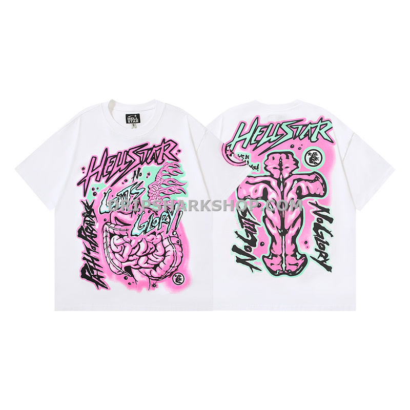 76e9bd19 Camiseta Hellstar - Blanco