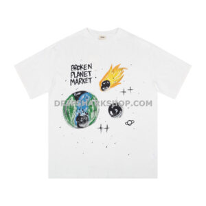 Camiseta BROKEN PLANET - Blanco