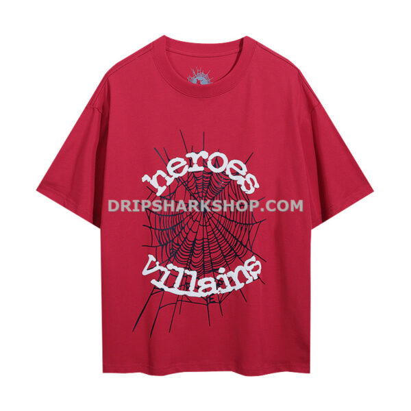 Sp5der T-shirt - Rojo