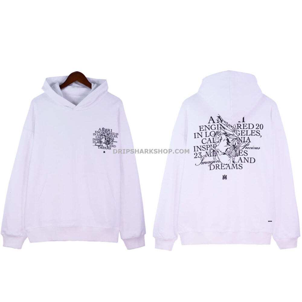AMIRI HOODIE - Blanco