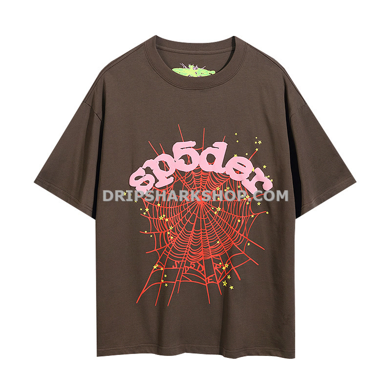 7ddc86d5 Sp5der T-shirt - Marrón
