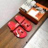 Sandalias Hermes - Rojo
