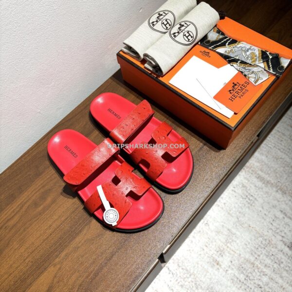 Sandalias Hermes - Rojo