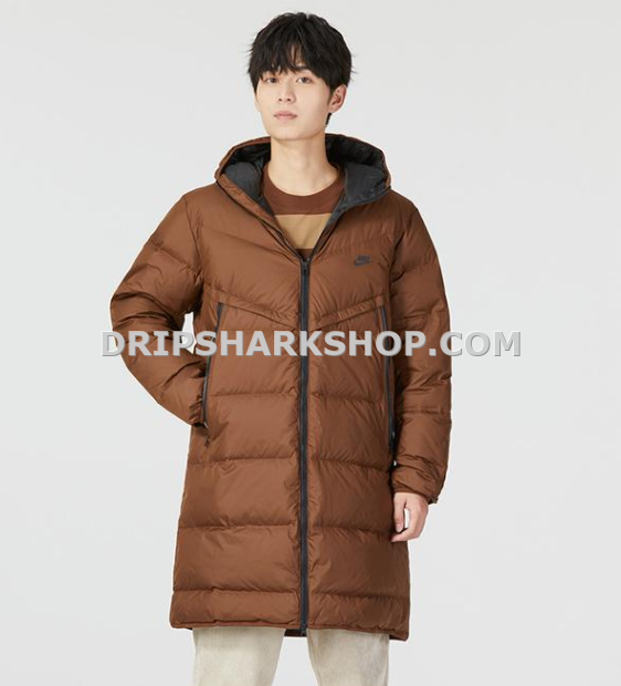 NIKE JACKET - Marrón