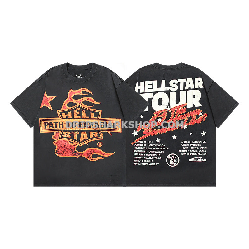 Camiseta Hellstar - Negro