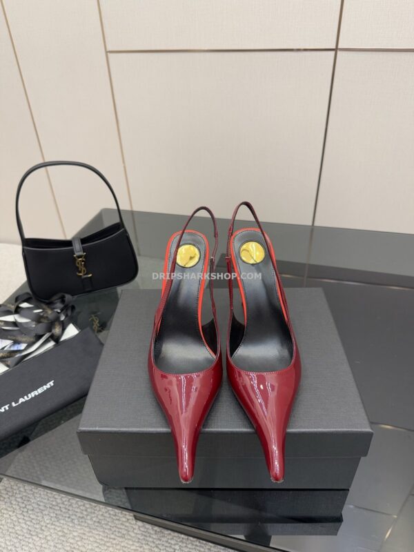 82845bbc Tacones de mujer YSL - Rojo