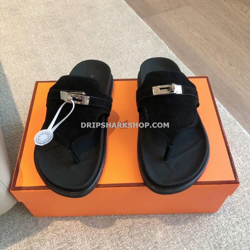 Sandalias Hermes - Negro