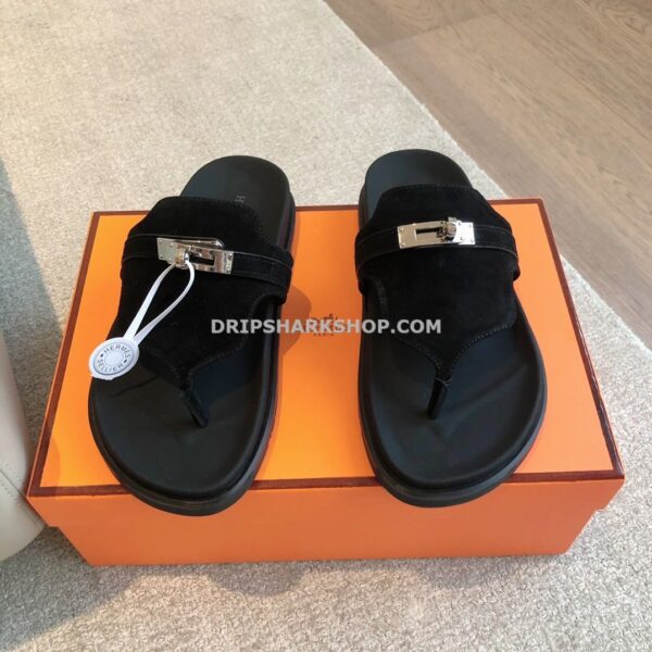 Sandalias Hermes - Negro
