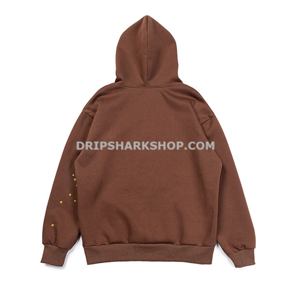 SP5DER Hoodie - Marrón