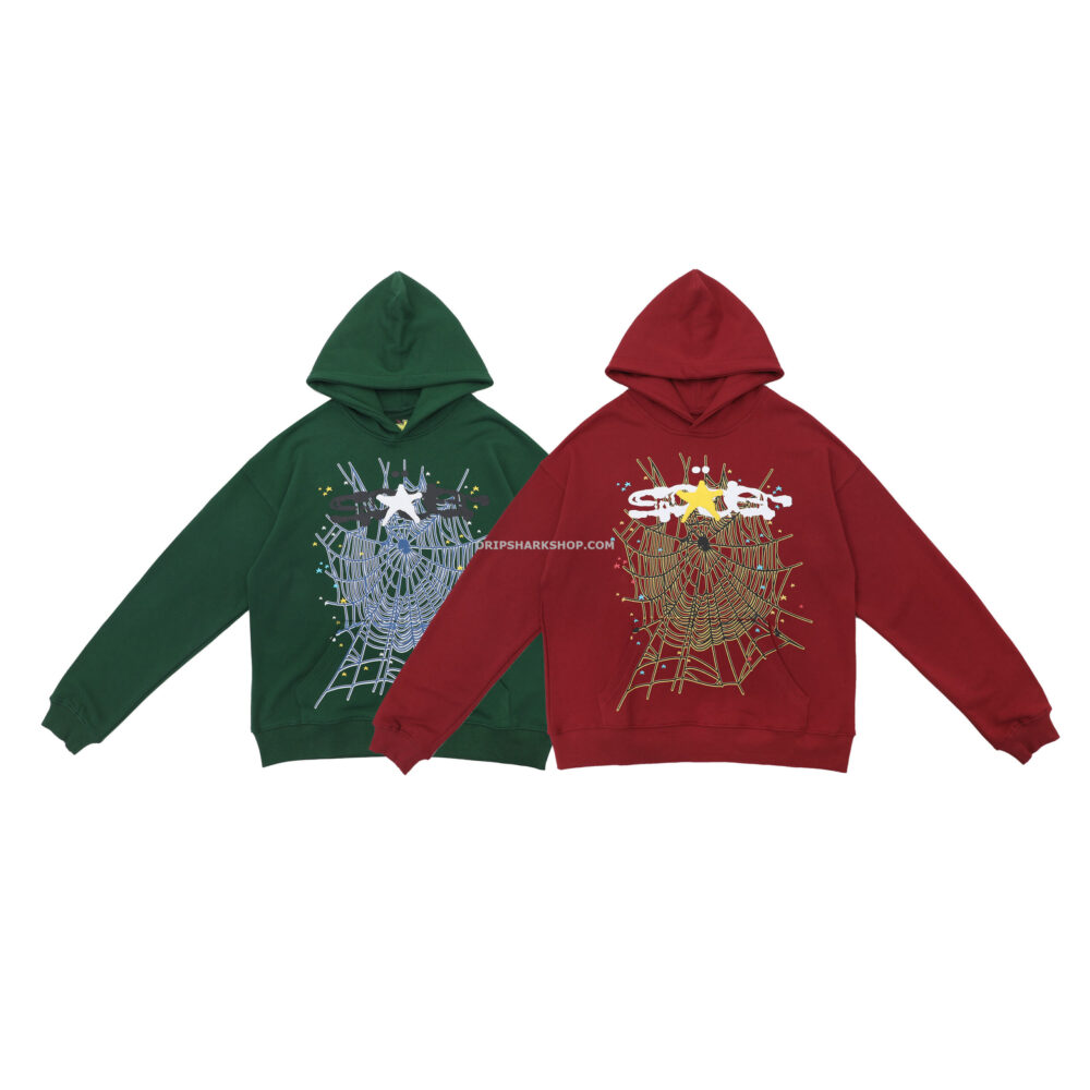 846555a5 SP5DER Hoodie - Verde