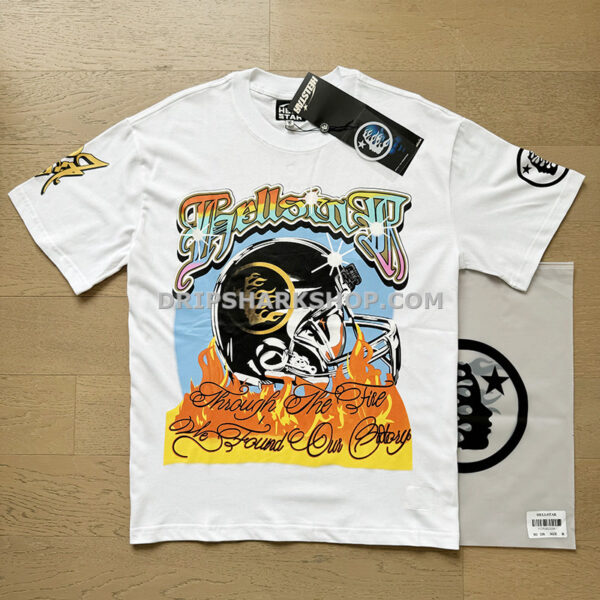 Camiseta Hellstar - Blanco