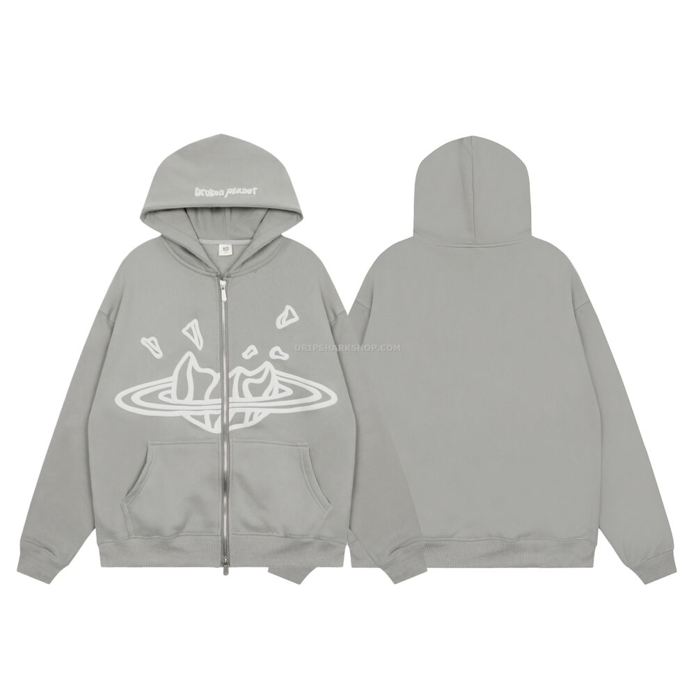 BROKEN PLANET Hoodie - Gris