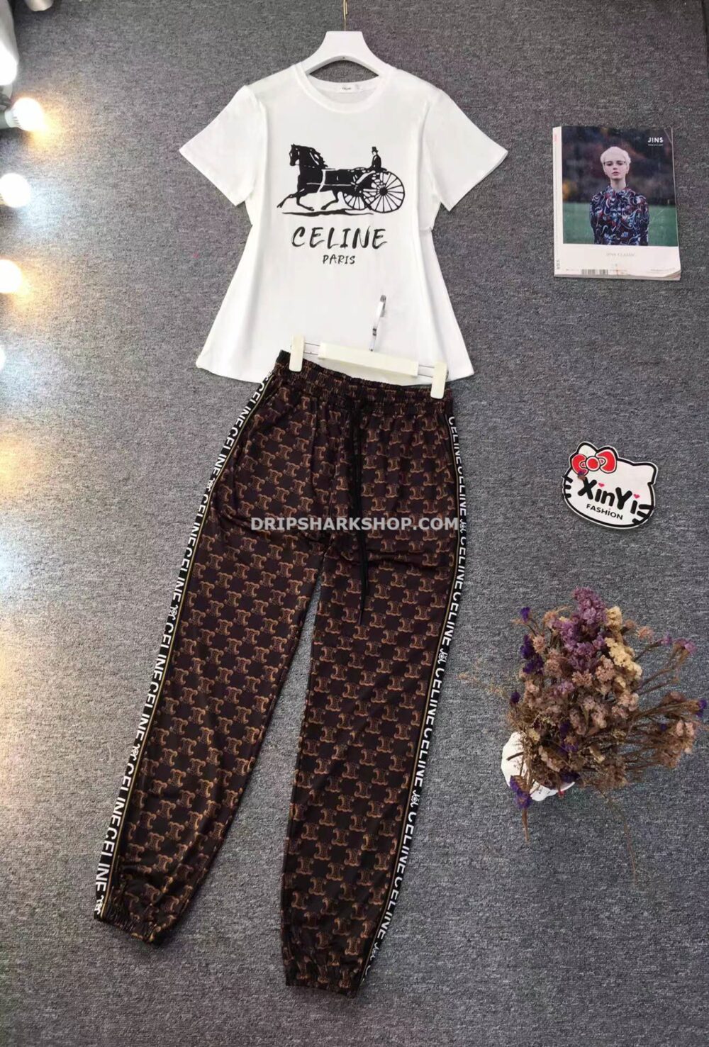 Chandal Celine - Marrón