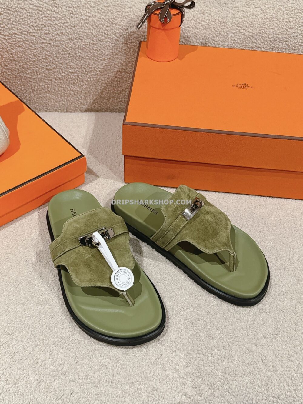 Sandalias Hermes - Verde