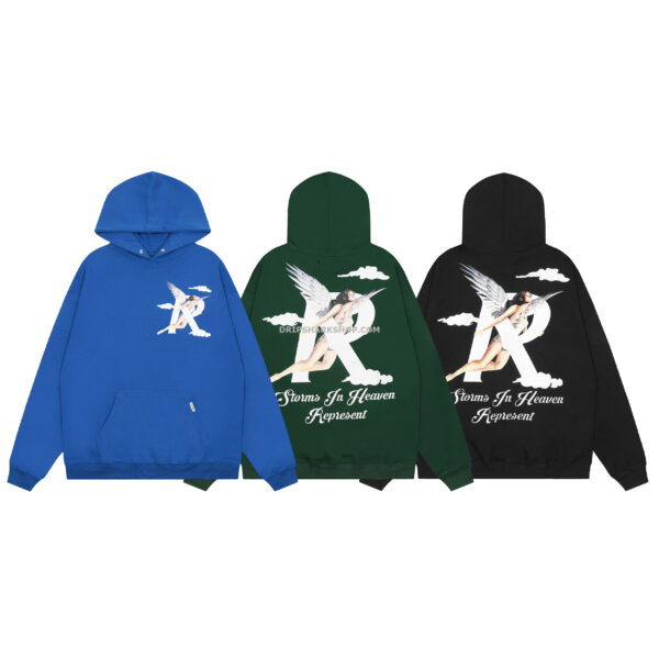 REPRESENT Hoodie - Verde