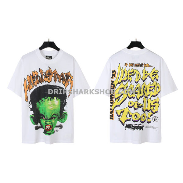 Camiseta Hellstar - Blanco