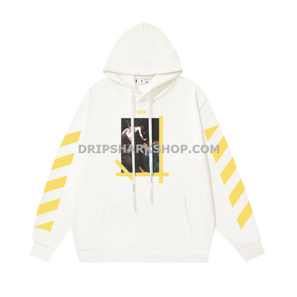 OFF WHITE Hoodie - Blanco