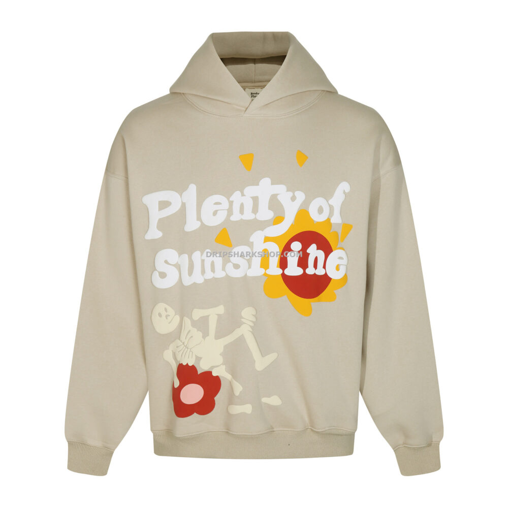 BROKEN PLANET Hoodie - Beige