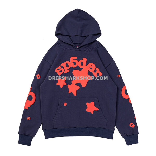 SP5DER Hoodie - Azul