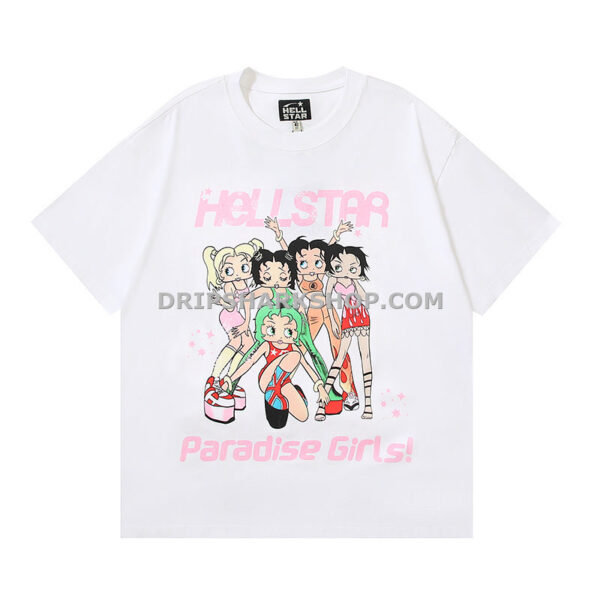 Camiseta Hellstar - Blanco