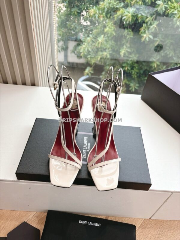 Tacones de mujer YSL - Blanco