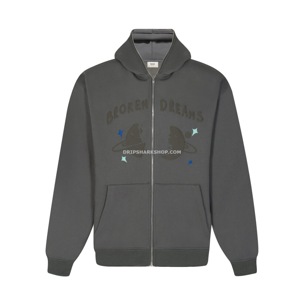 BROKEN PLANET Hoodie - Gris