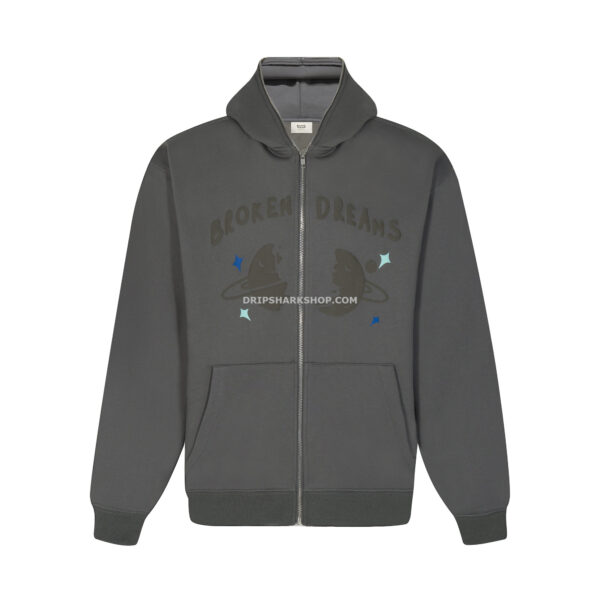 BROKEN PLANET Hoodie - Gris