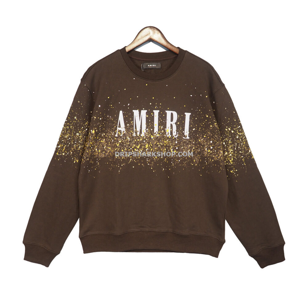 AMIRI HOODIE - Marrón