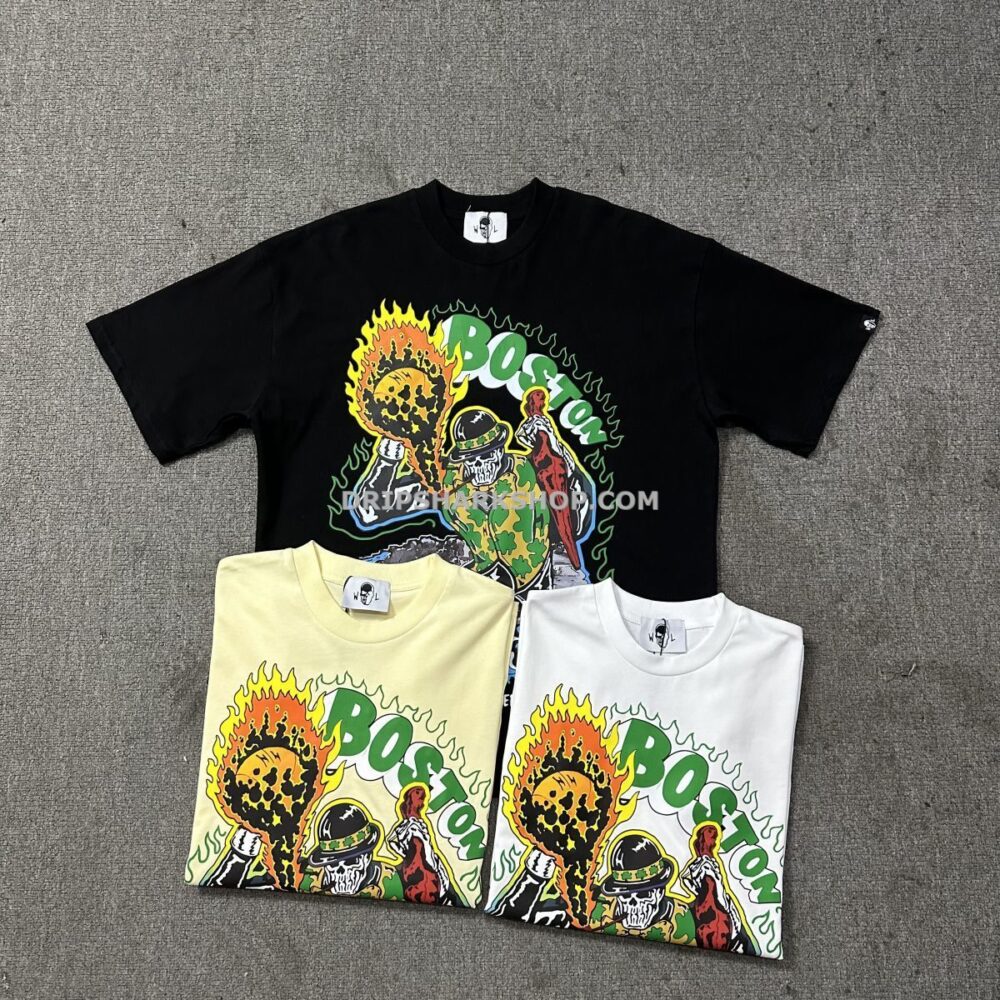 Camiseta WARREN LOTAS - Amarillo