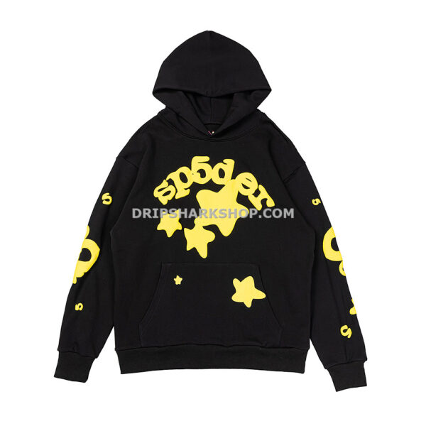 SP5DER Hoodie - Negro