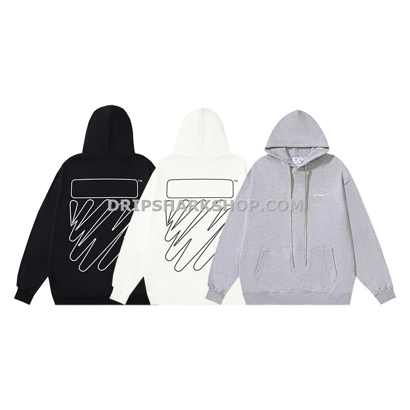 95d0eeab-1 OFF WHITE Hoodie - Blanco