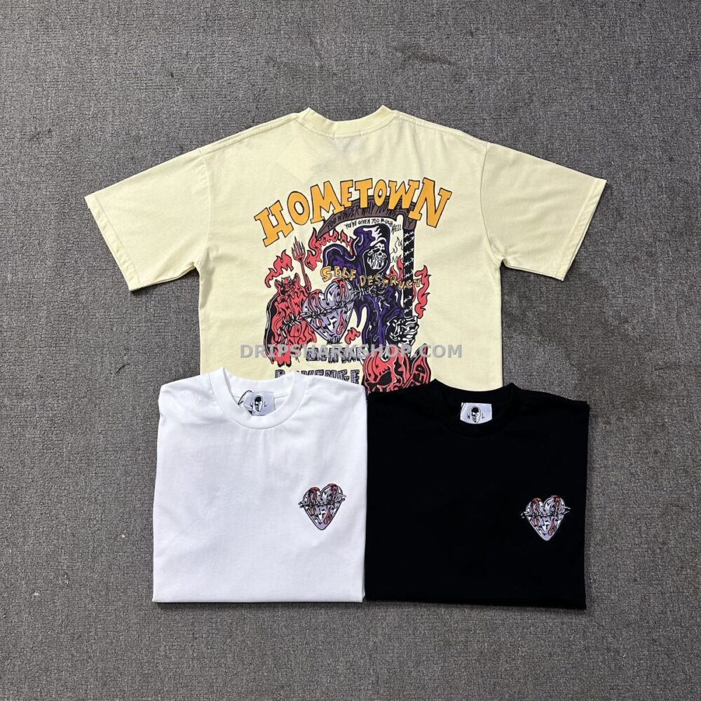 Camiseta WARREN LOTAS - Amarillo