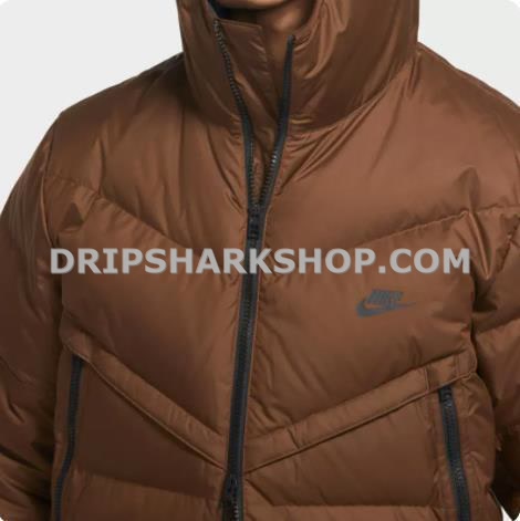 NIKE JACKET - Marrón