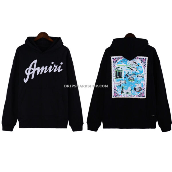 AMIRI HOODIE - Negro
