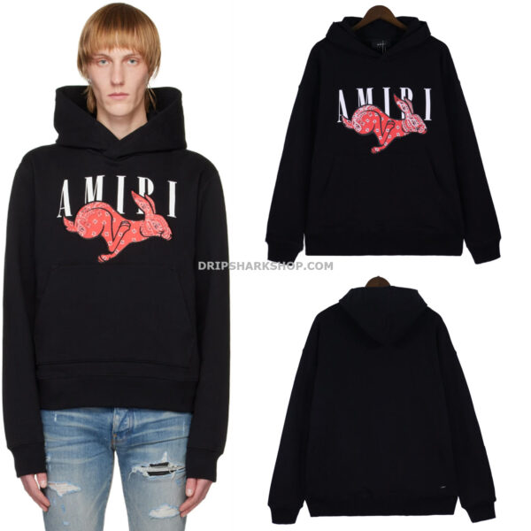 AMIRI HOODIE - Negro