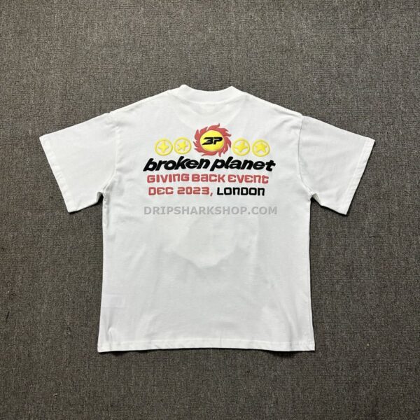 Camiseta BROKEN PLANET - Blanco