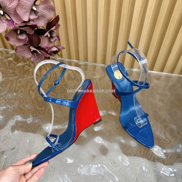 Tacones de mujer YSL - Azul