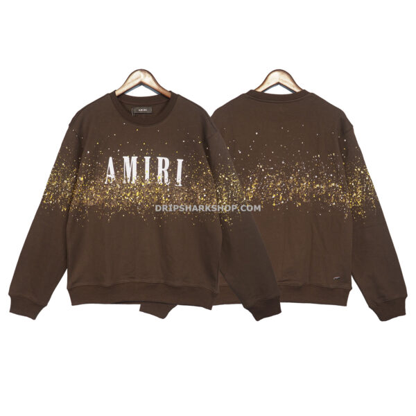 AMIRI HOODIE - Marrón