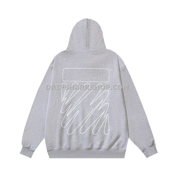 OFF WHITE Hoodie - Gris