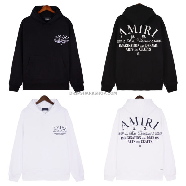 AMIRI HOODIE - Negro