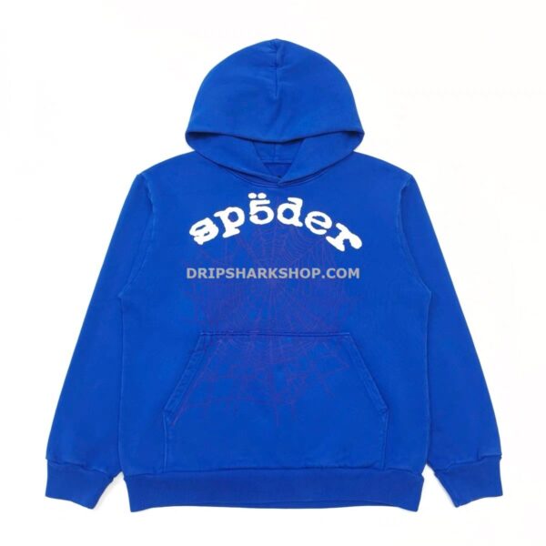 SP5DER Hoodie - Azul