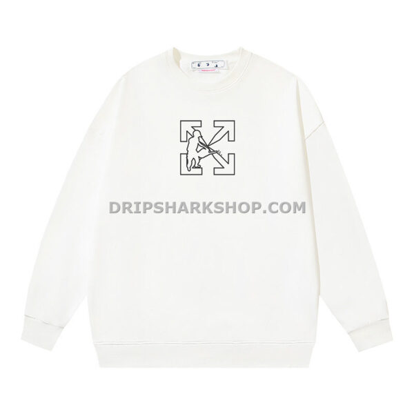9e281559 OFF WHITE Hoodie - Blanco